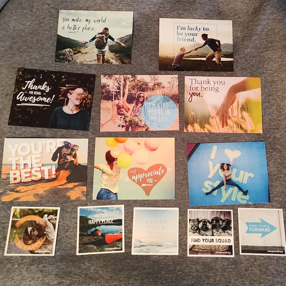 Inspirational Cards, Set of 12